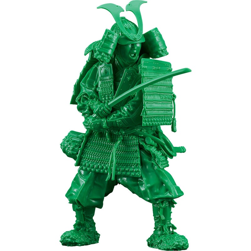 PLAMAX 1/12 Kamakura Period Armored Warrior: Green Color Edition