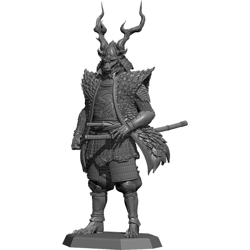 Zodiac Warrior: Dragon Ready-to-Assemble Plastic Model Kit