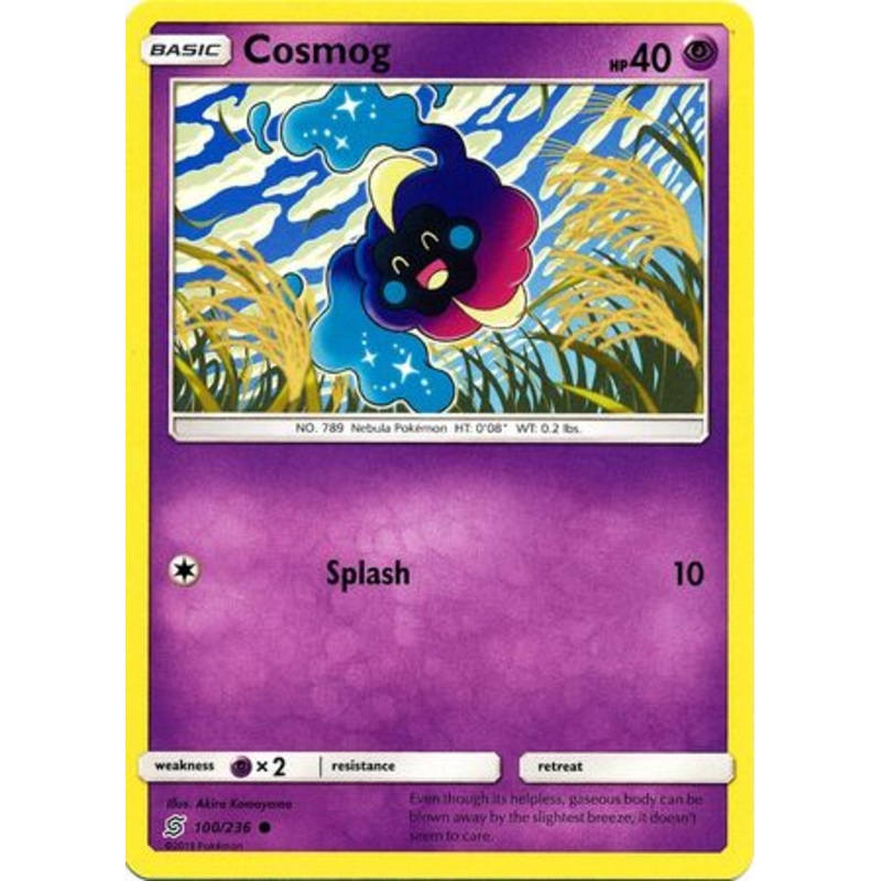 Pokemon Card Unified Minds 100/236 Cosmog Common