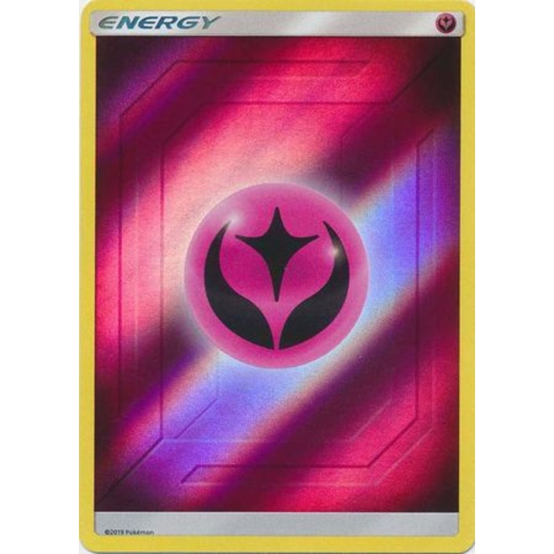 Pokemon Card Hidden Fates 2019 Fairy Energy Reverse Holo