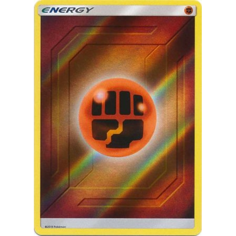 Pokemon Card Hidden Fates 2019 Fighting Energy Reverse Holo