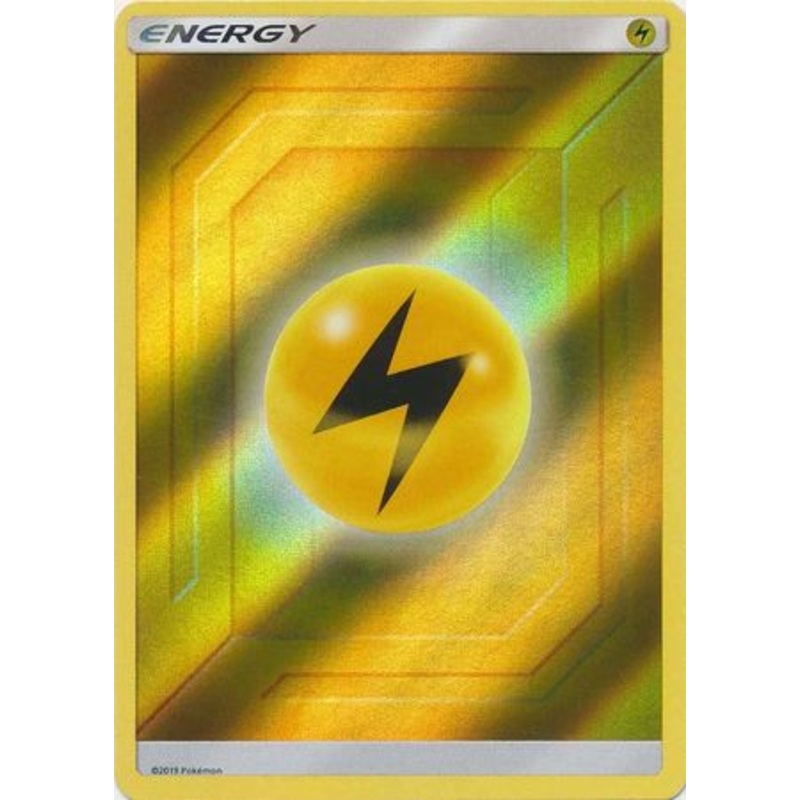 Pokemon Card Hidden Fates 2019 Lightning Energy Reverse Holo