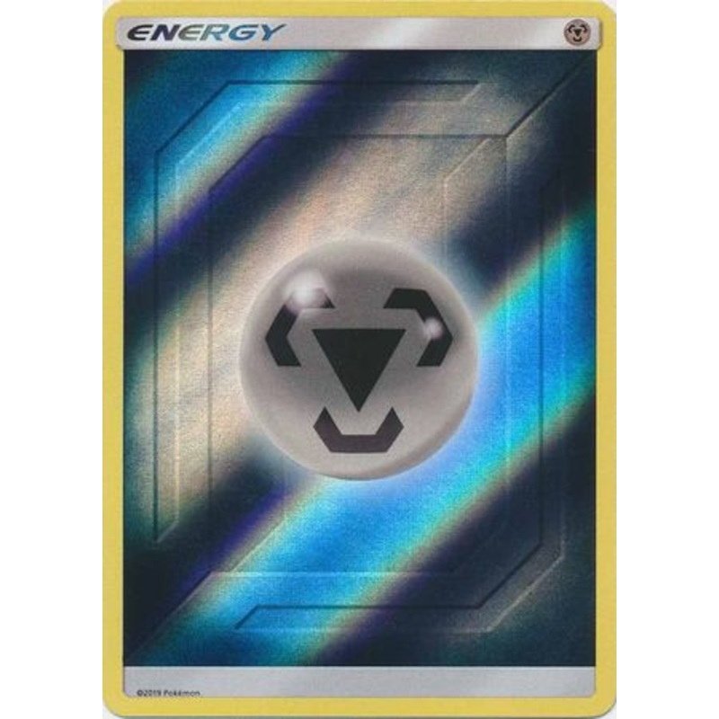 Pokemon Card Hidden Fates 2019 Metal Energy Reverse Holo