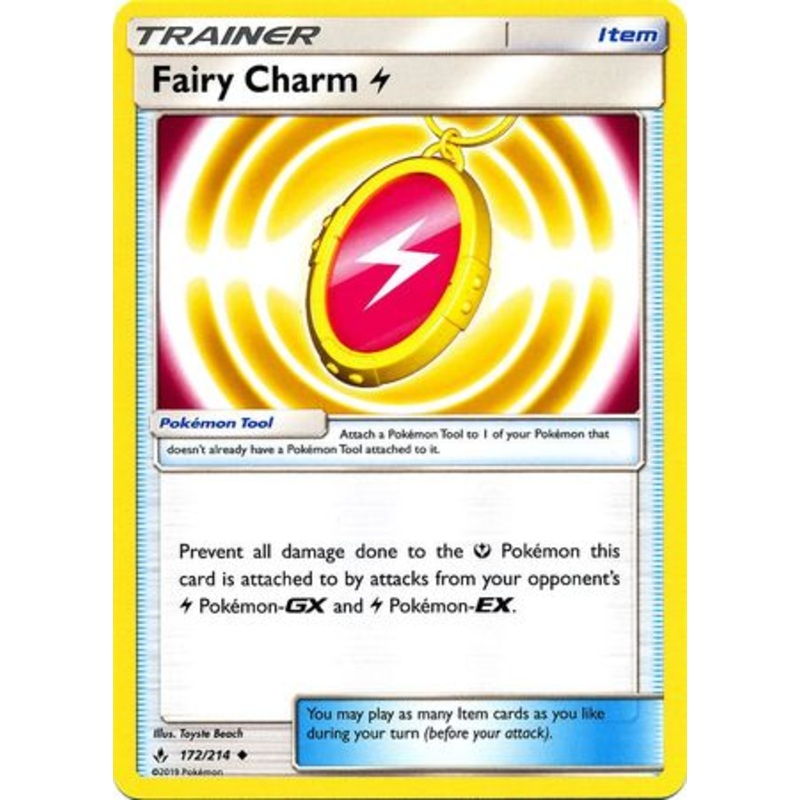 Pokemon Card Unbroken Bonds 172/214 Charm L Item Uncommon