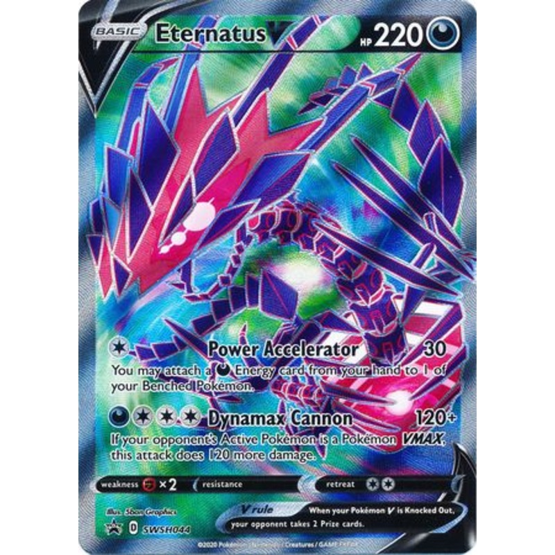 Pokemon Card SWSH Black Star Promos SWSH044 Eternatus V