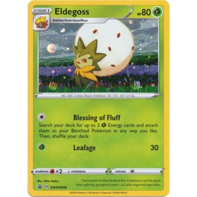 Pokemon Card SWSH Black Star Promos SWSH046 Eldegoss