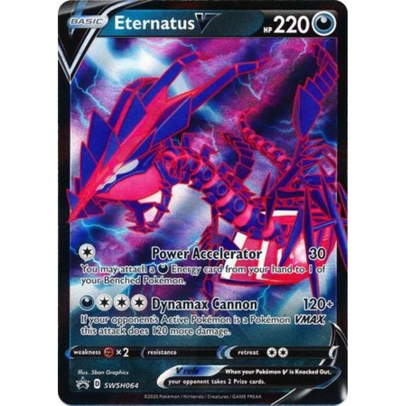 Pokemon Card SWSH Black Star Promos SWSH064 Eternatus V
