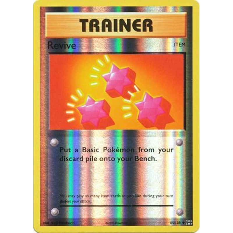 Pokemon Card XY Evolutions 85/108 Revive Item  Reverse Holo Uncommon
