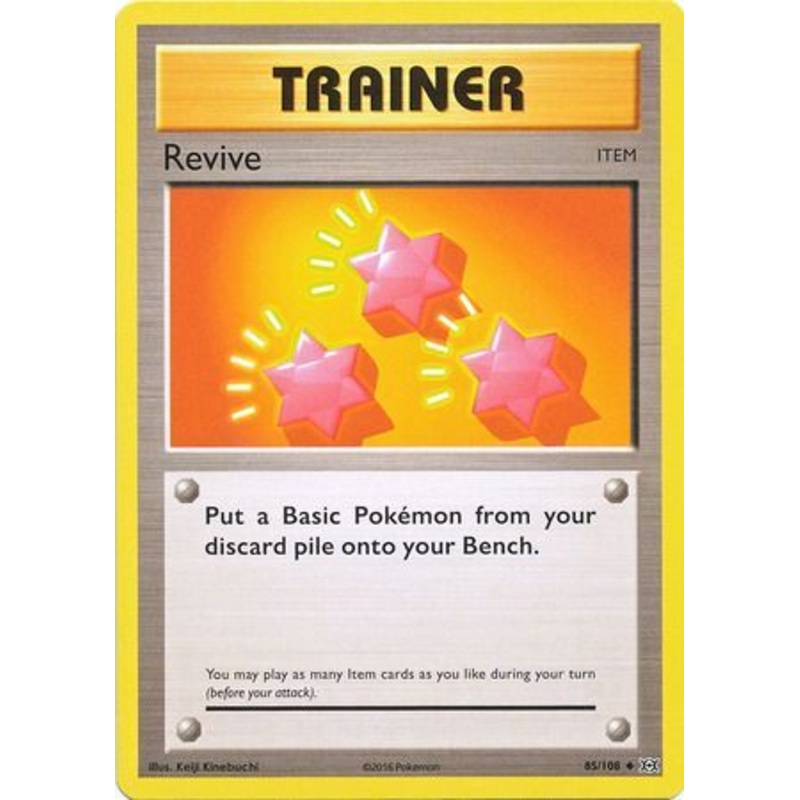 Pokemon Card XY Evolutions 85/108 Revive Item Uncommon
