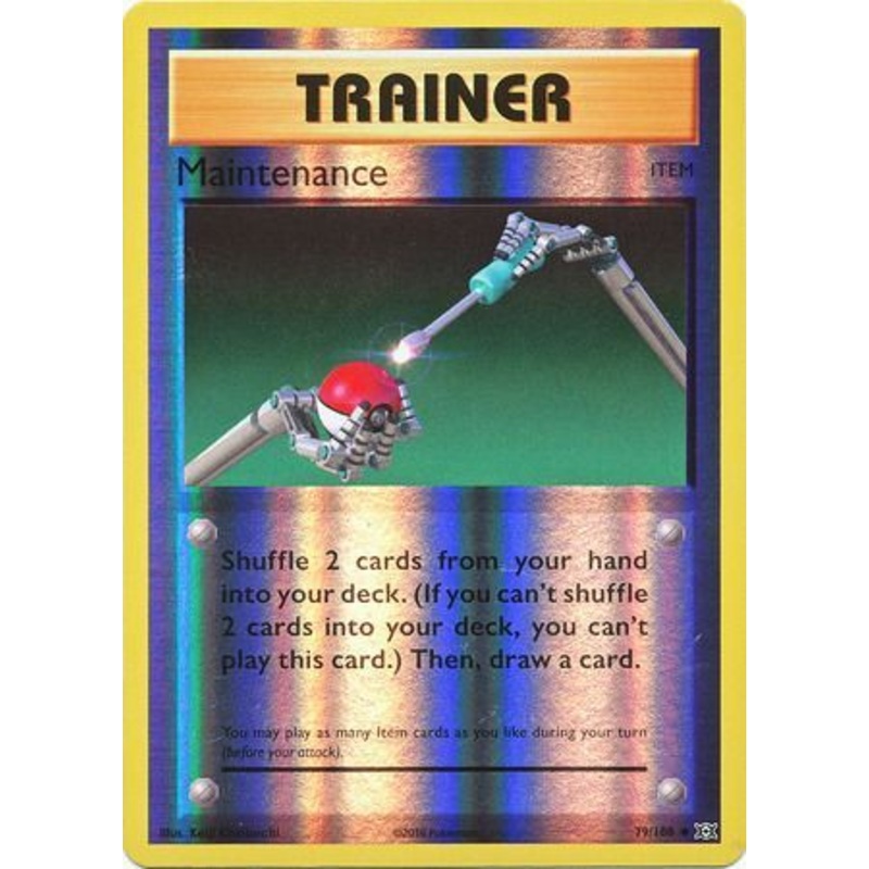 Pokemon Card XY Evolutions 79/108 Maintenance Item  Reverse Holo Uncommon