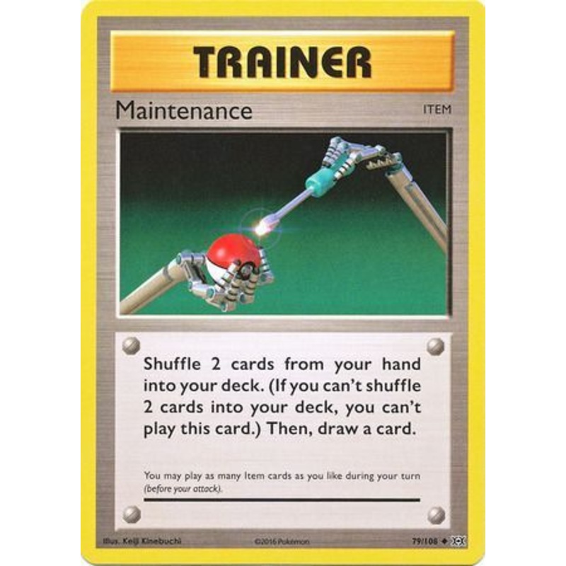 Pokemon Card XY Evolutions 79/108 Maintenance Item Uncommon