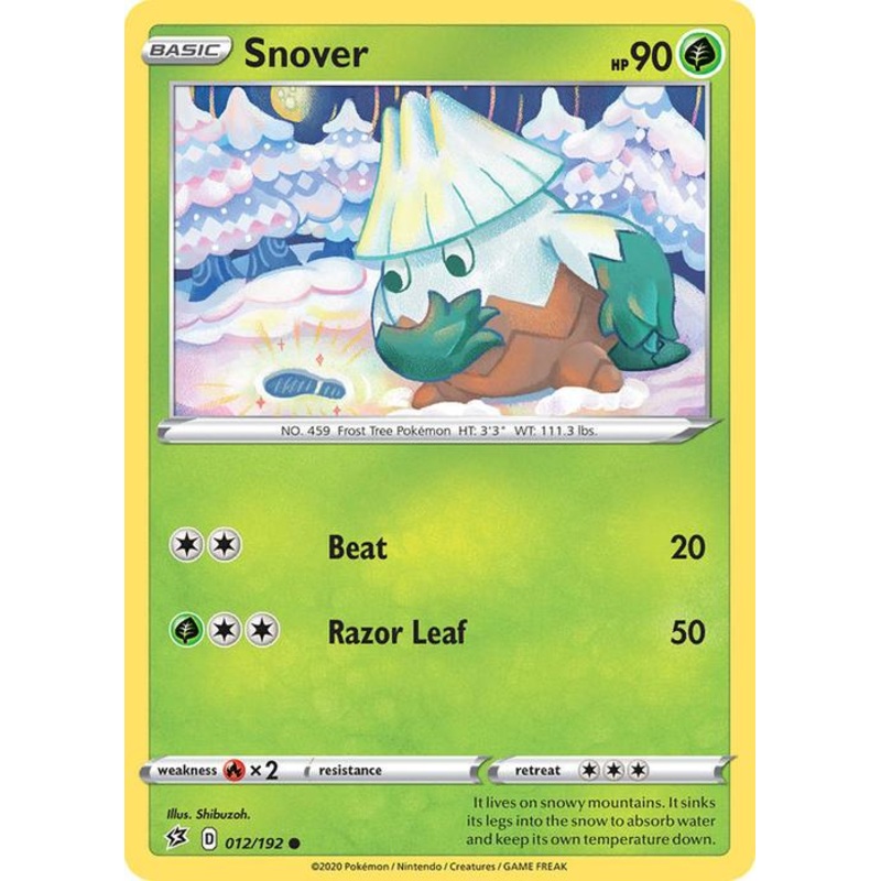 012/192 Snover Rebel Clash (RCL) Common