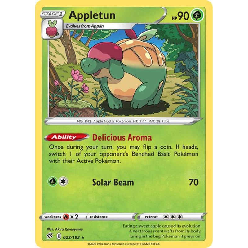 023/192 Appletun Rebel Clash (RCL) Holo Rare