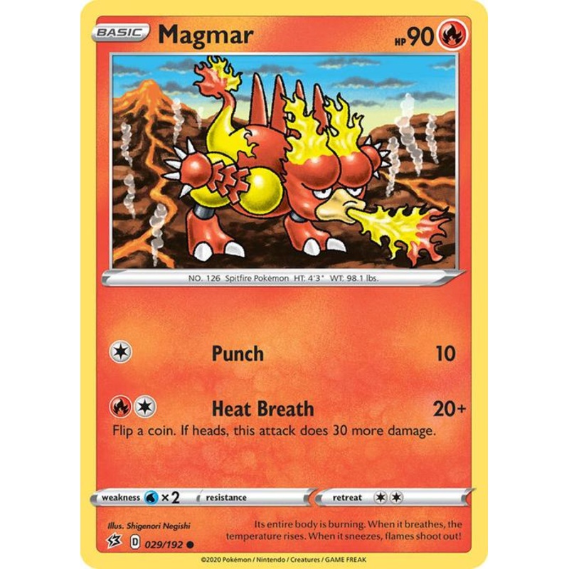 029/192 Magmar Rebel Clash (RCL) Common