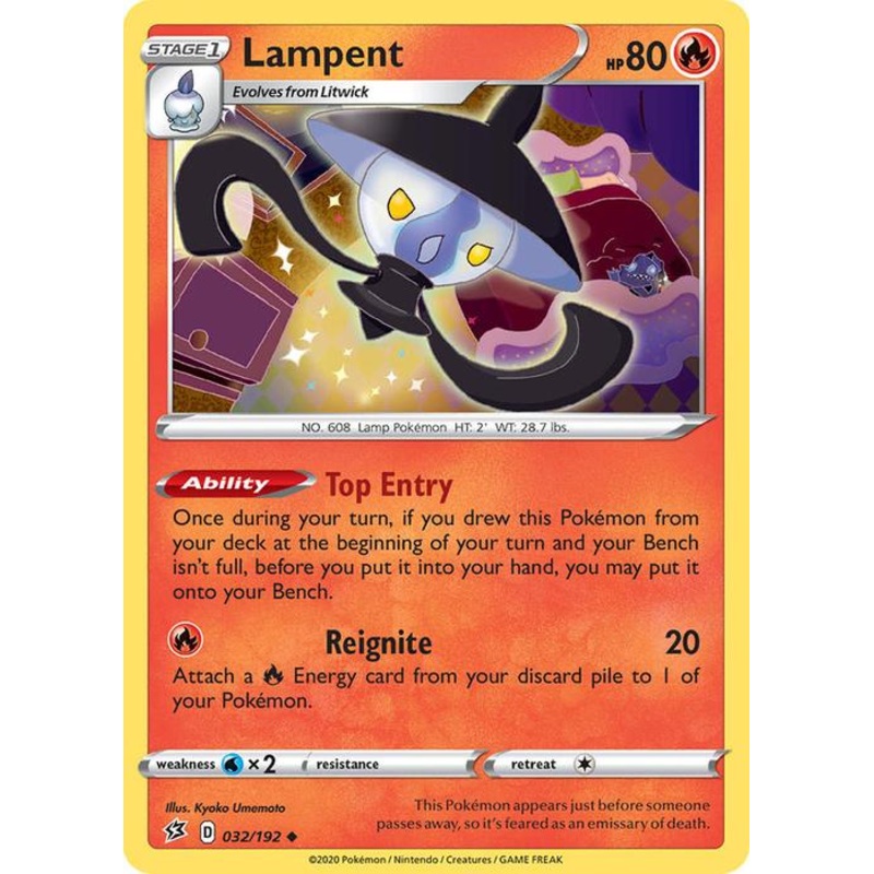 032/192 Lampent Rebel Clash (RCL) Uncommon