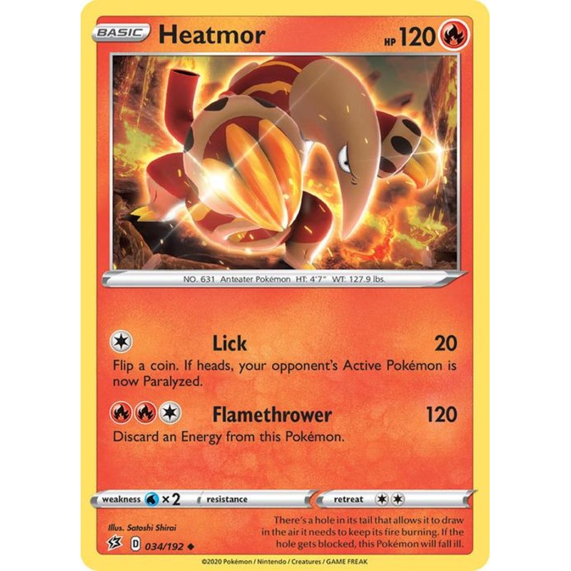 034/192 Heatmor Rebel Clash (RCL) Uncommon