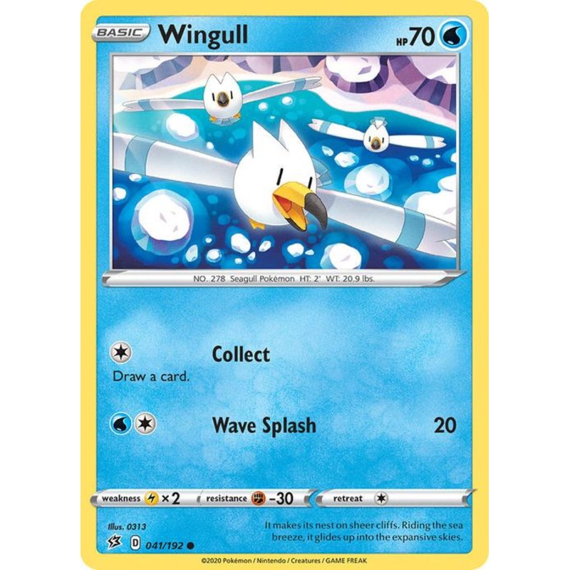 041/192 Wingull Rebel Clash (RCL) Common