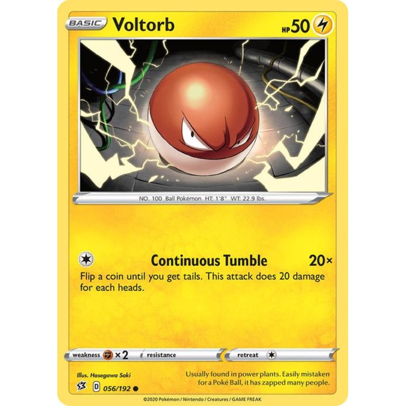 056/192 Voltorb Rebel Clash (RCL) Common