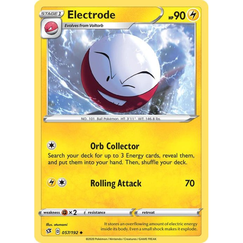 057/192 Electrode Rebel Clash (RCL) Uncomon