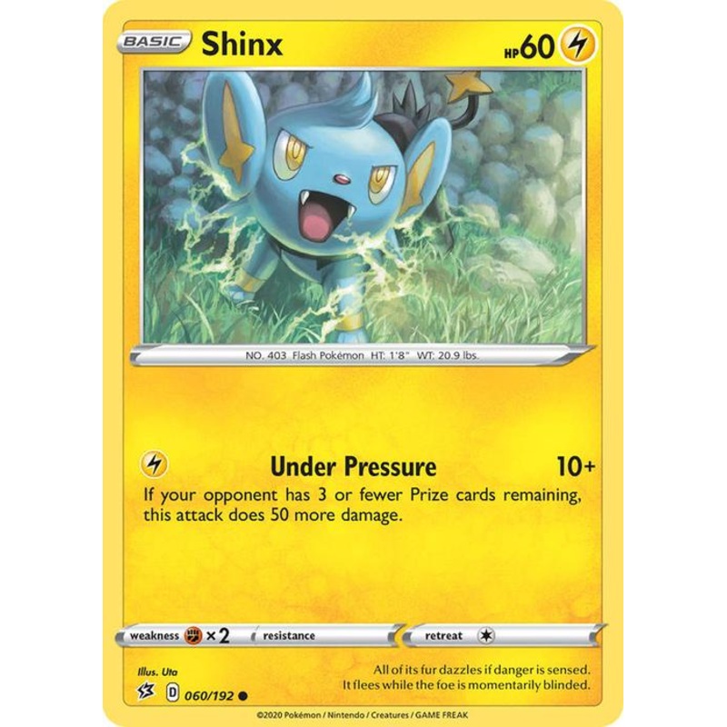 060/192 Shinx Rebel Clash (RCL) Common