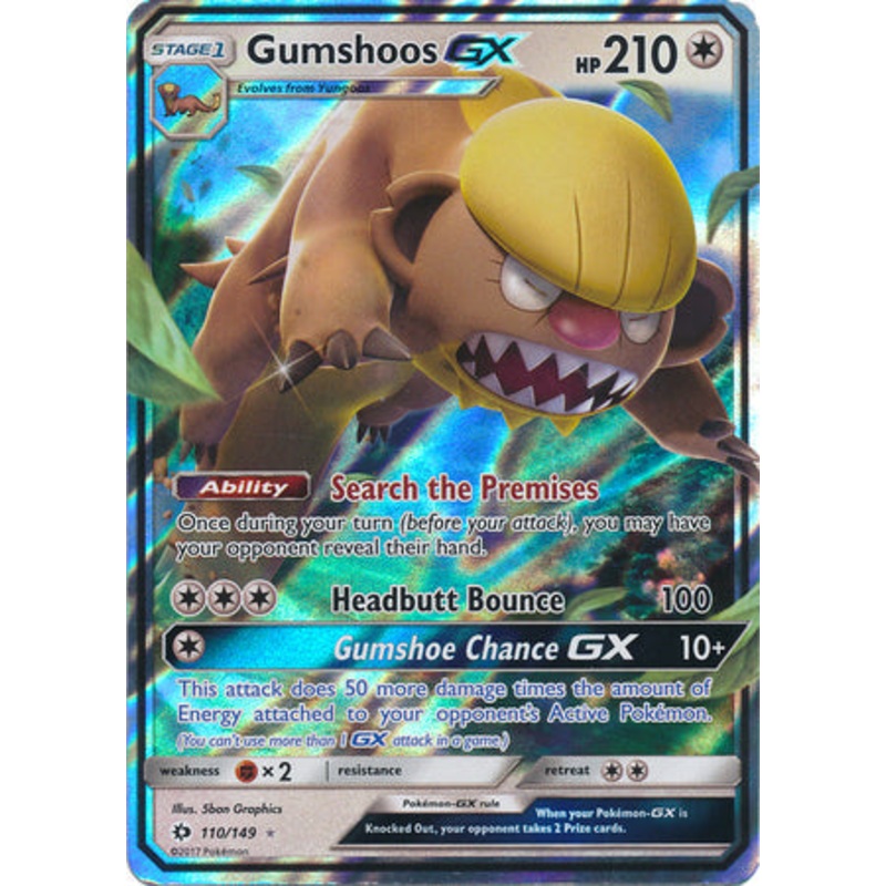 Gumshoos GX – 110/149- – Ultra Rare