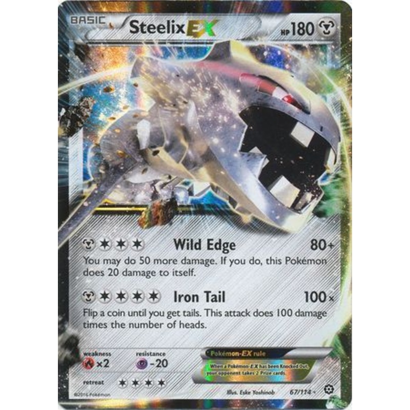 Steelix EX – 67/114- – Ultra Rare