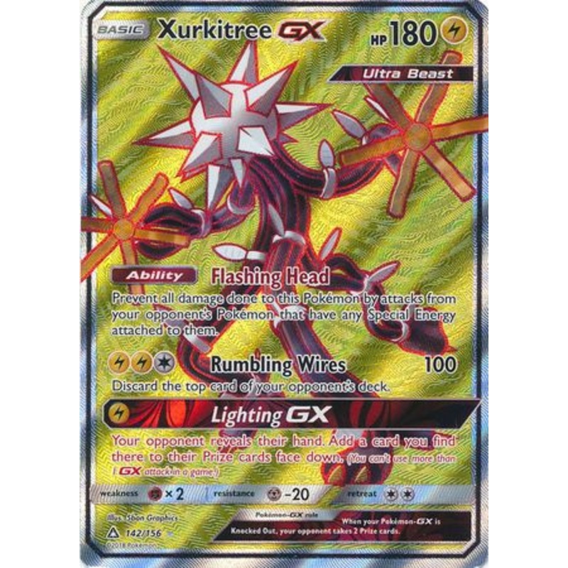 Xurkitree GX – 142/156- – Full Art Ultra Rare