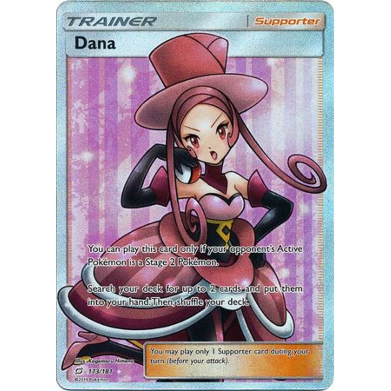 Pokemon Card Team Up 173/181 Dana Supporter Full Art