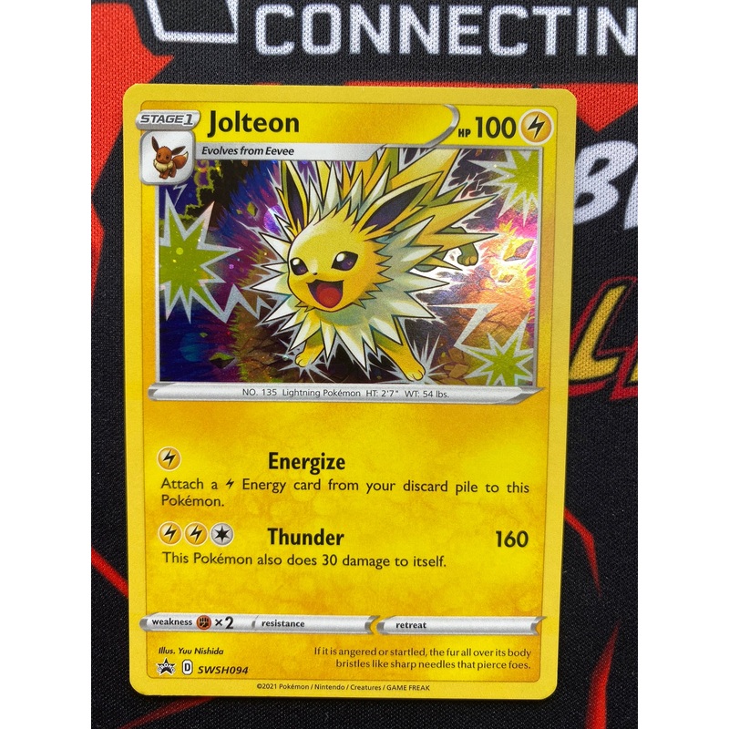 Pokemon Card SWSH Black Star Promos SWSH094 Jolteon