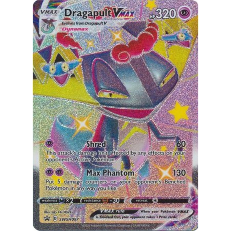 Pokemon Card SWSH Black Star Promos SWSH097 Dragapult VMAX