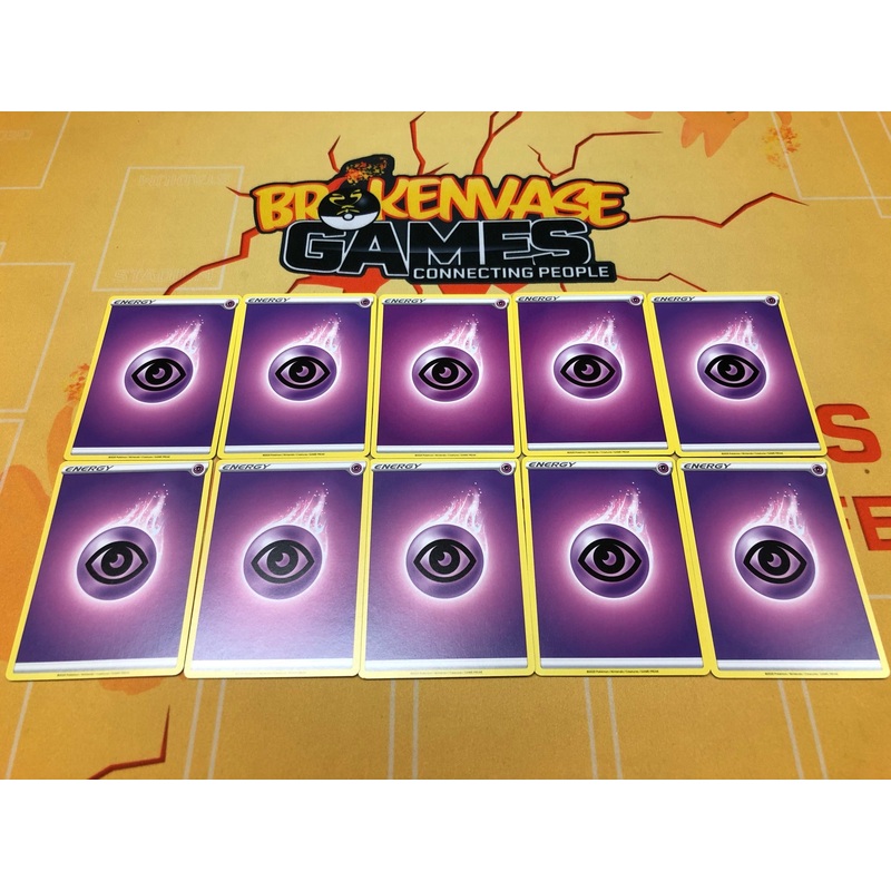 10 X Pokemon Basic Energy – Psychic Energy