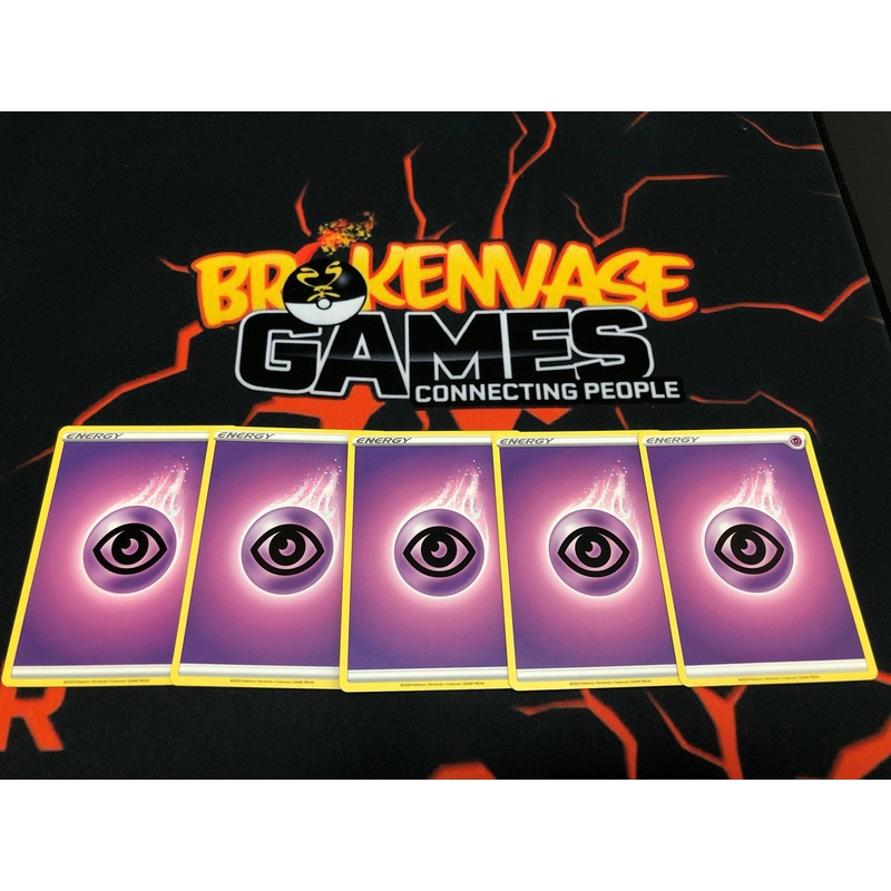 5 X Pokemon Basic Energy – Psychic Energy