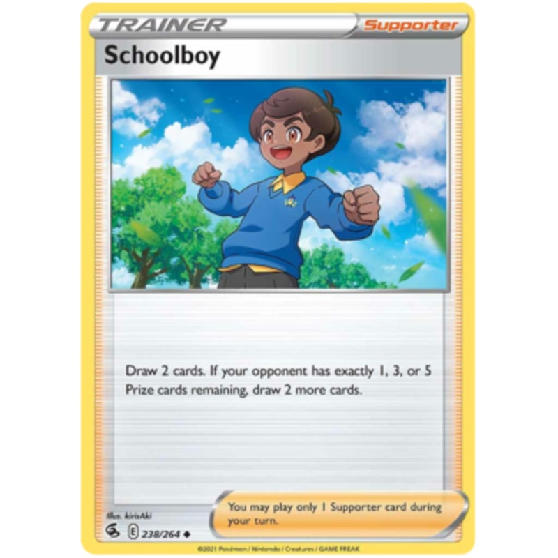 Pokemon Card Fusion Strike 238/264 Schoolboy Uncommon