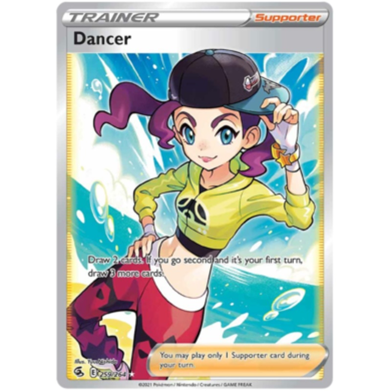 Pokemon Card Fusion Strike 259/264 Dancer Full Art