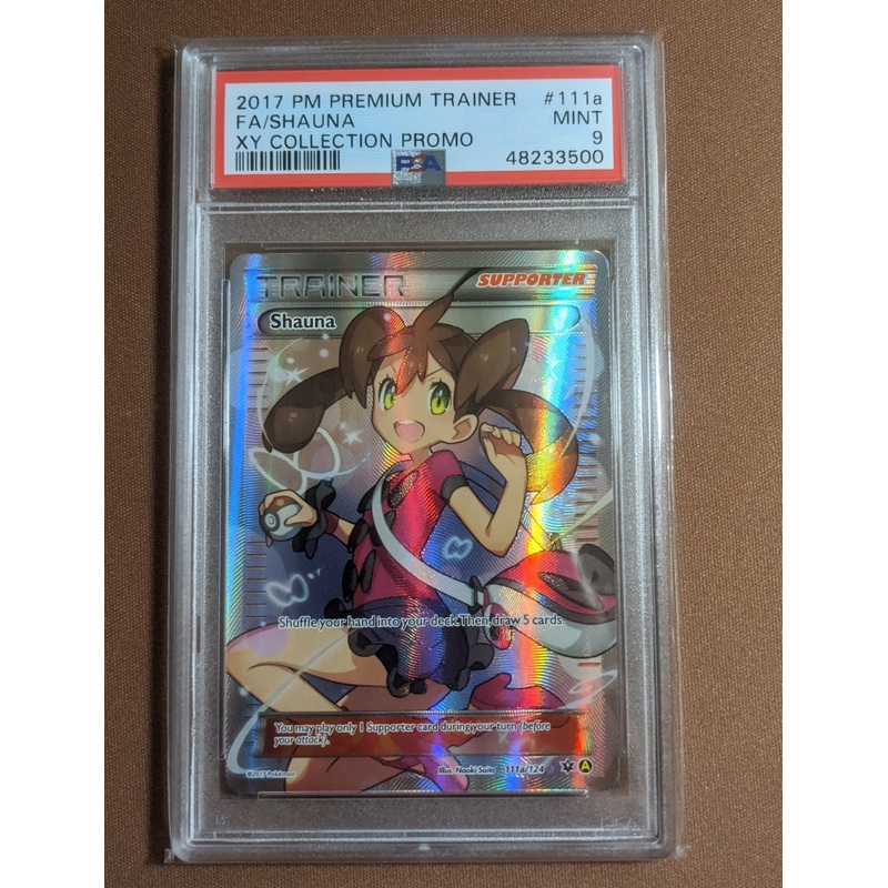 Pokemon Card PSA 9 MINT Shauna 111a/124 Fates Collide