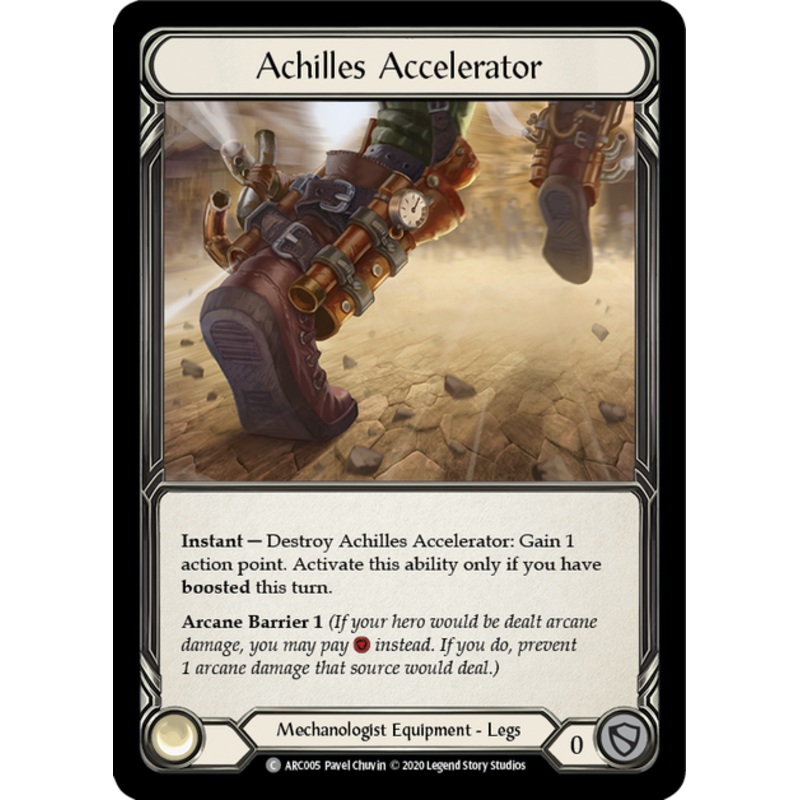 Flesh and Blood Arcane Rising Unlimited C ARC005 Achilles Accelerator Standard