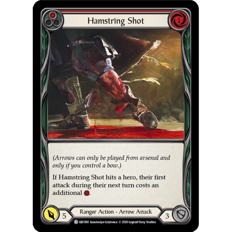 Flesh and Blood Arcane Rising Unlimited C ARC060 Hamstring Shot (Red) Standard