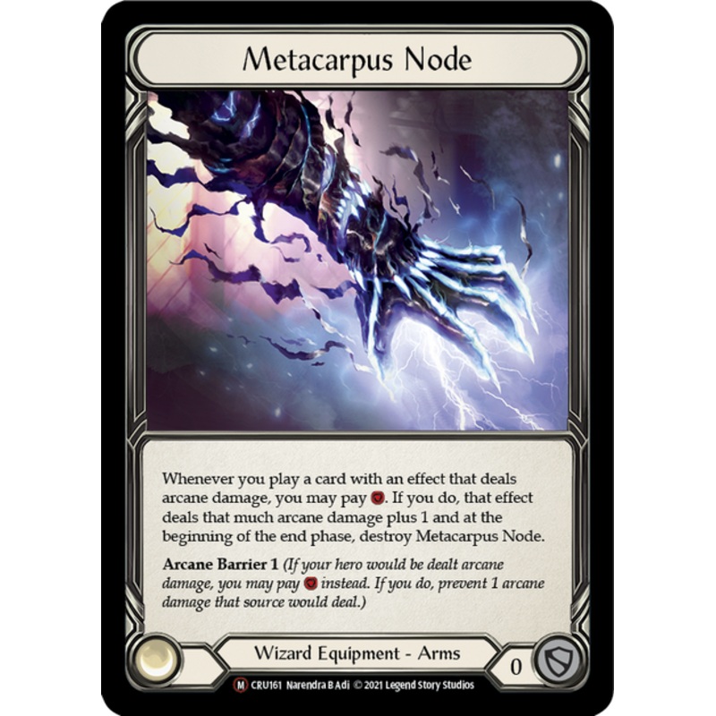 Flesh and Blood Crucible of War Unlimited M CRU161 Metacarpus Node Standard