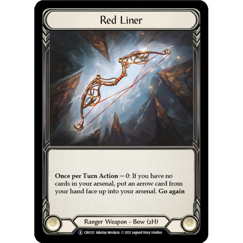 Flesh and Blood Crucible of War Unlimited R CRU121 Red Liner Rainbow