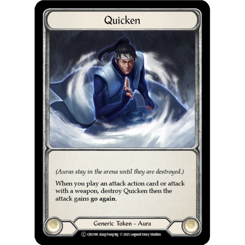 Flesh and Blood Crucible of War Unlimited T CRU196 Quicken Rainbow