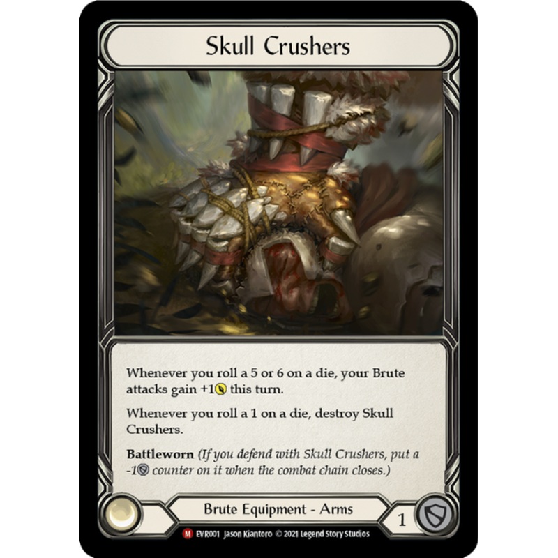 Flesh and Blood Everfest First Edition M EVR001 Skull Crushers Standard
