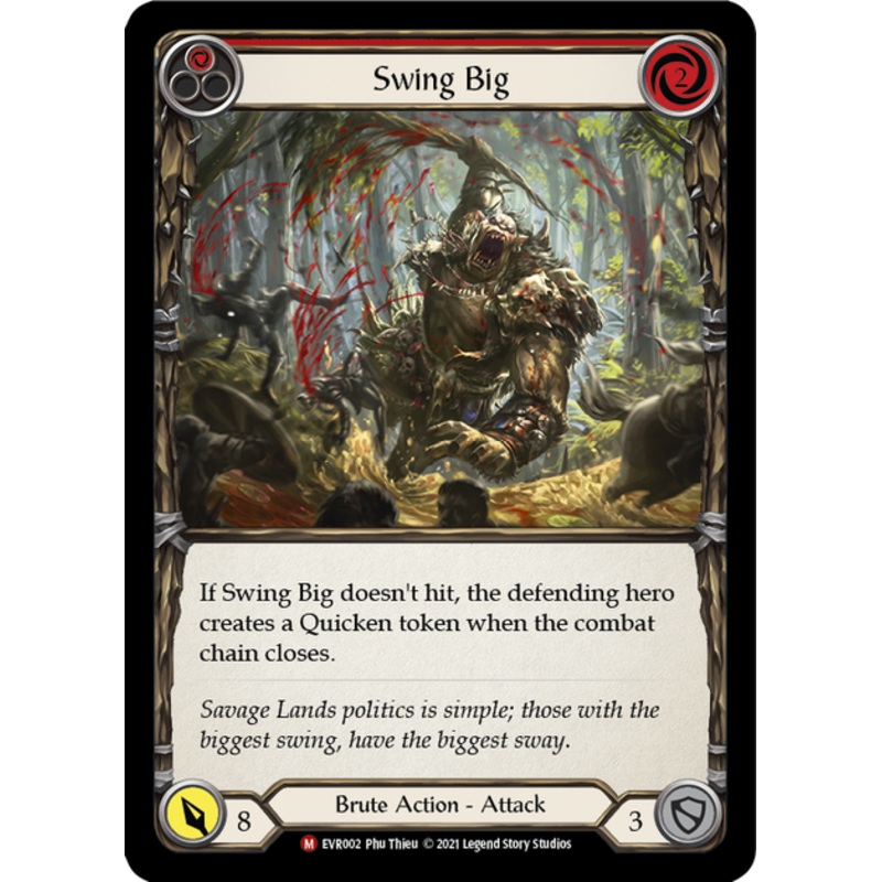Flesh and Blood Everfest First Edition M EVR002 Swing Big Standard
