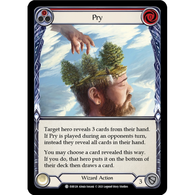 Flesh and Blood Everfest First Edition C EVR128 Pry (Red) Standard
