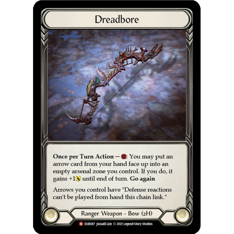 Flesh and Blood Everfest First Edition M EVR087 Dreadbore Cold Foil
