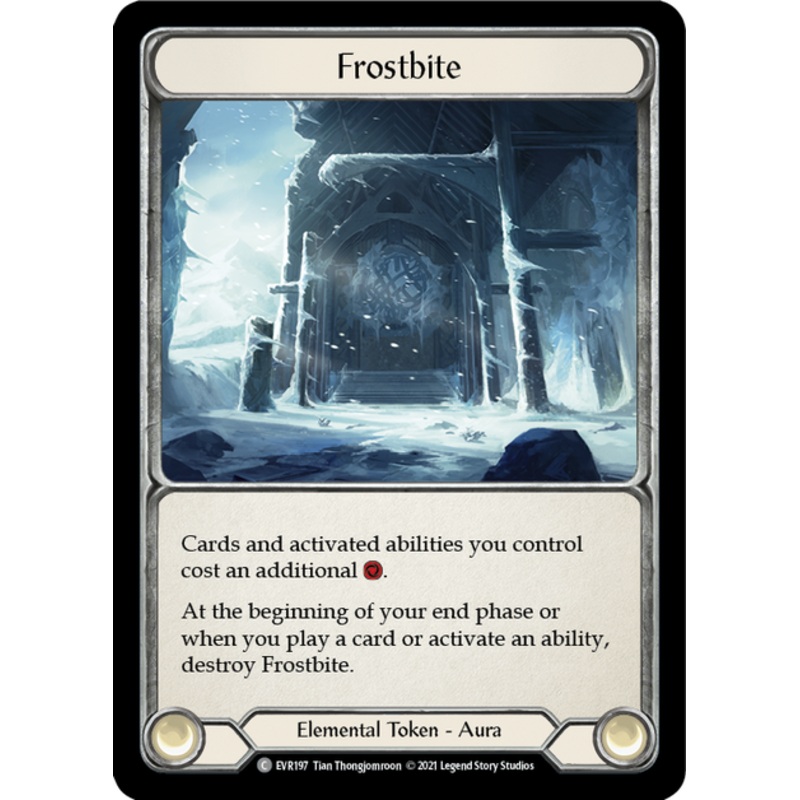 Flesh and Blood Everfest First Edition T EVR197 Frostbite Standard