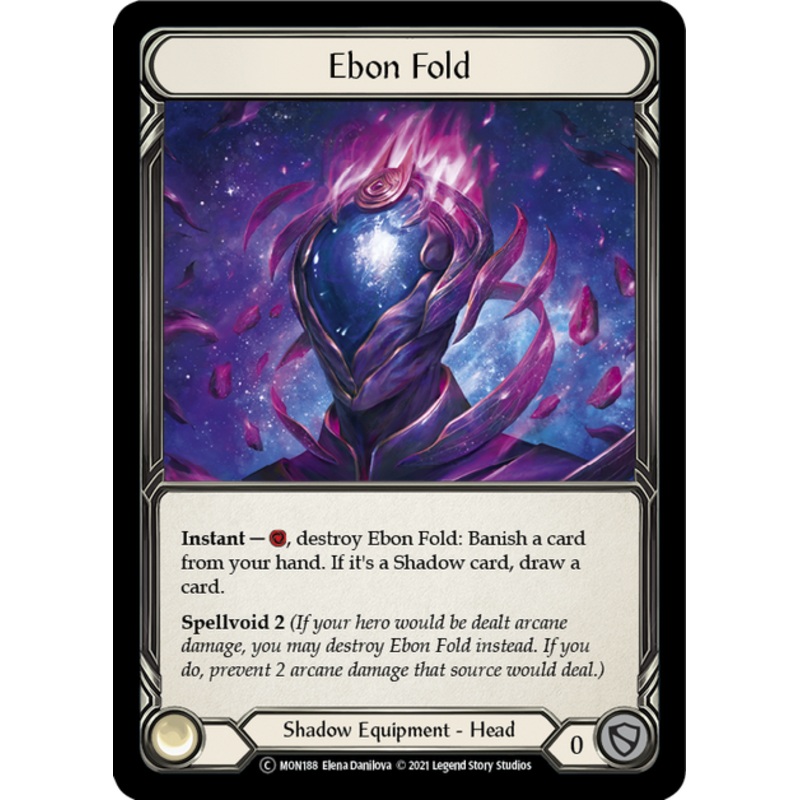 Flesh and Blood Monarch Unlimited C MON188 Ebon Fold Standard
