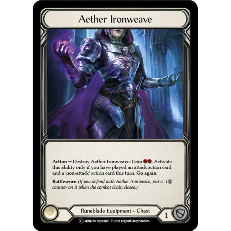 Flesh and Blood Monarch Unlimited C MON230 Aether Ironweave Standard