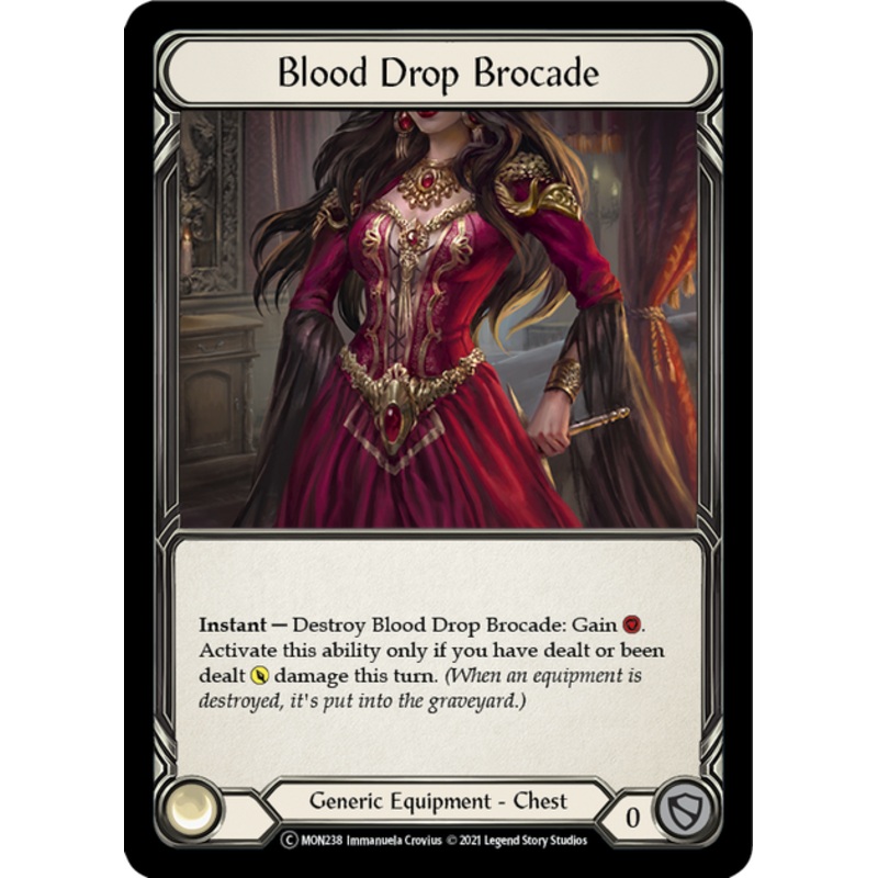 Flesh and Blood Monarch Unlimited C MON238 Blood Drop Brocade Rainbow