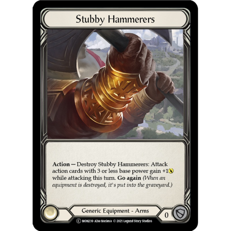 Flesh and Blood Monarch Unlimited C MON239 Stubby Hammerers Rainbow
