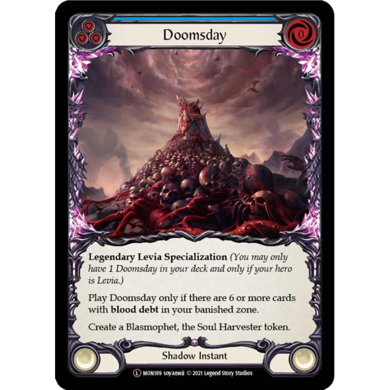 Flesh and Blood Monarch Unlimited L MON189 Doomsday Rainbow